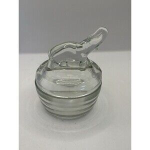 Jeannette Crystal Elephant Powder Jar